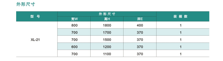 XL-21動(dòng)力柜